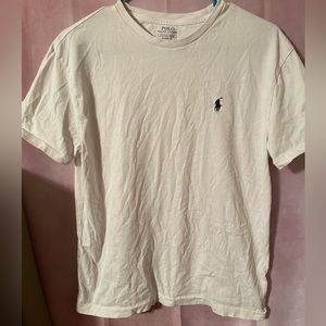 Polo Ralph Lauren White T-shirt Size S
